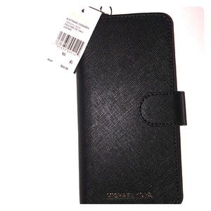 Michael Kors Folio PHN TAB 8 Leather (Black)